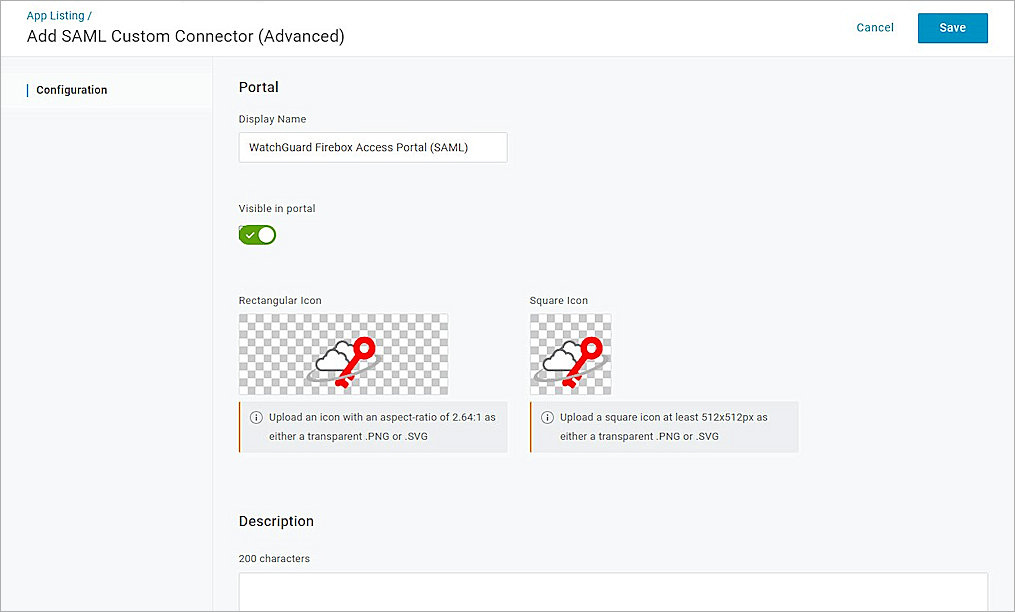 Screenshot of OneLoin, OneLogin setup 2